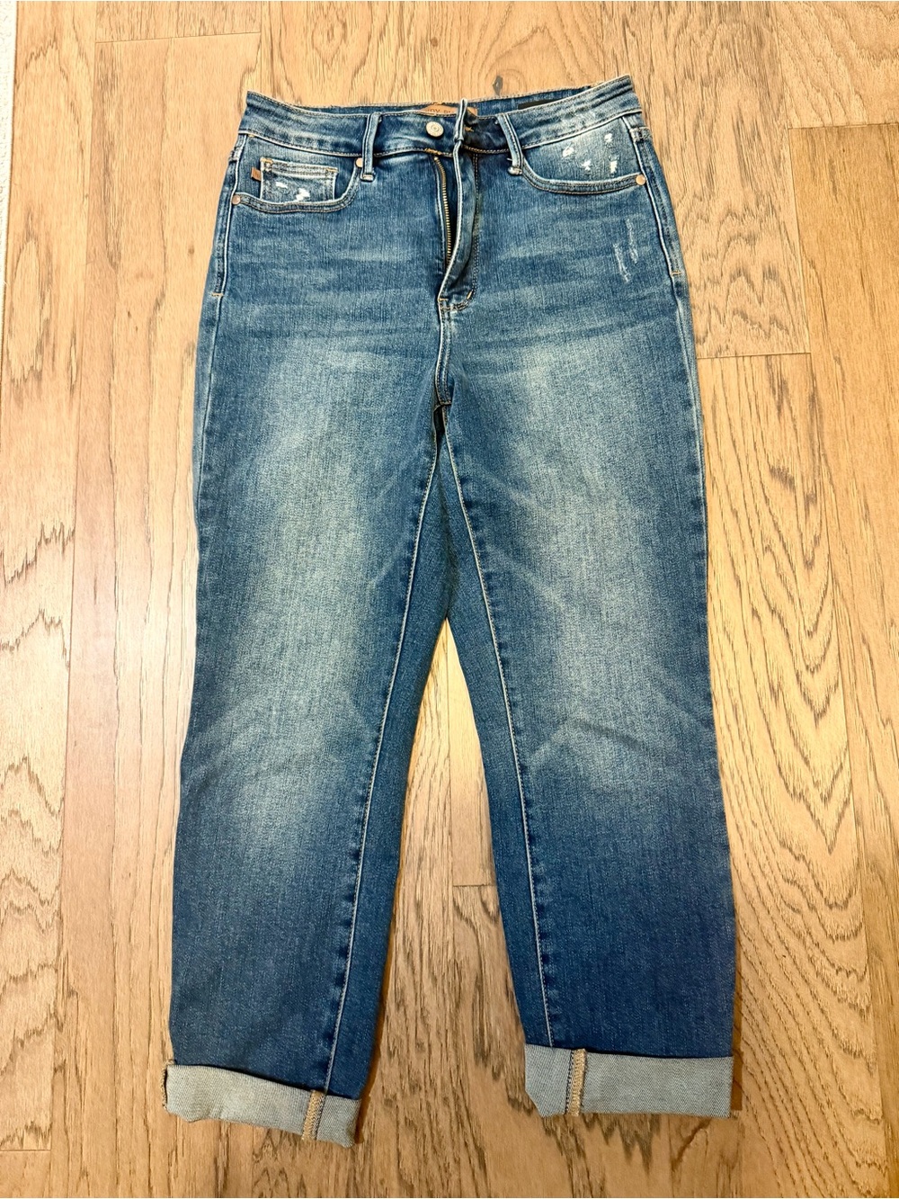 Judy Blue Men's Medium Blue Straight Jeans